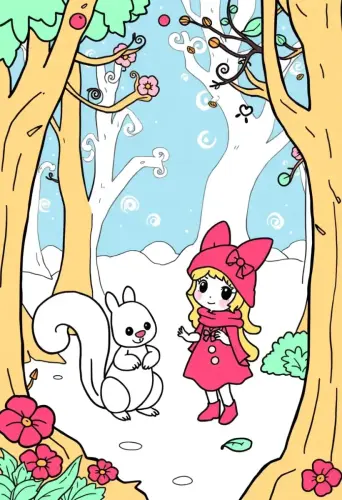 my melody coloring pages