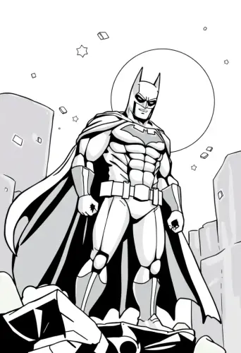 batman coloring pages​