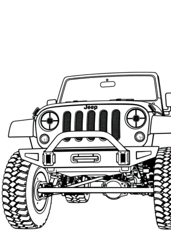 car coloring pages