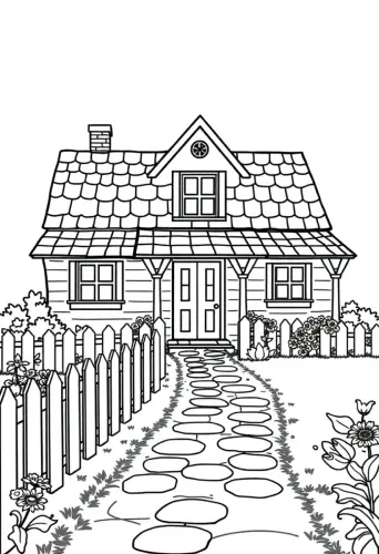 farm coloring pages