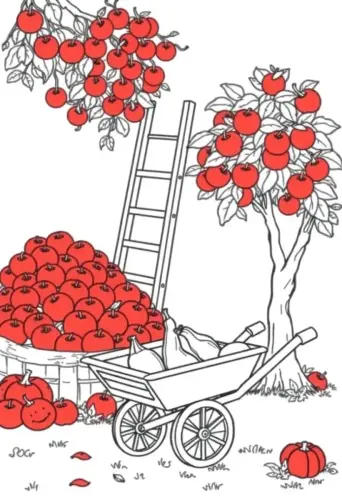 fall coloring pages