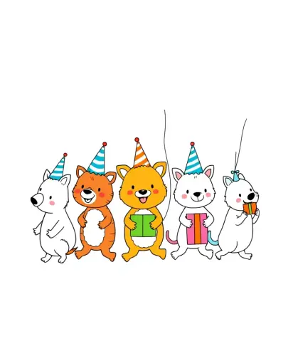 happy birthday coloring pages