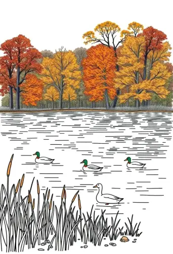 fall coloring pages