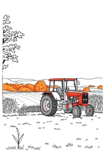 fall coloring pages