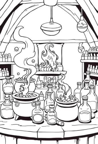 harry potter coloring pages