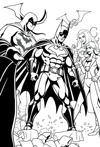 batman coloring pages​