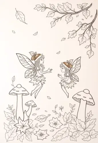 fall coloring pages