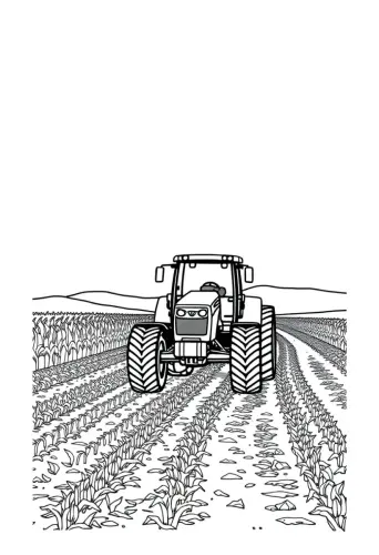 farm coloring pages