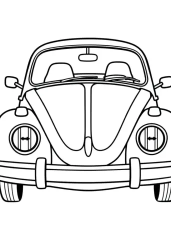 car coloring pages